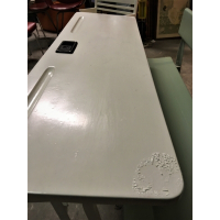 Vintage schoolbankje van de firma Rothuizen uit Heelsum nr 8